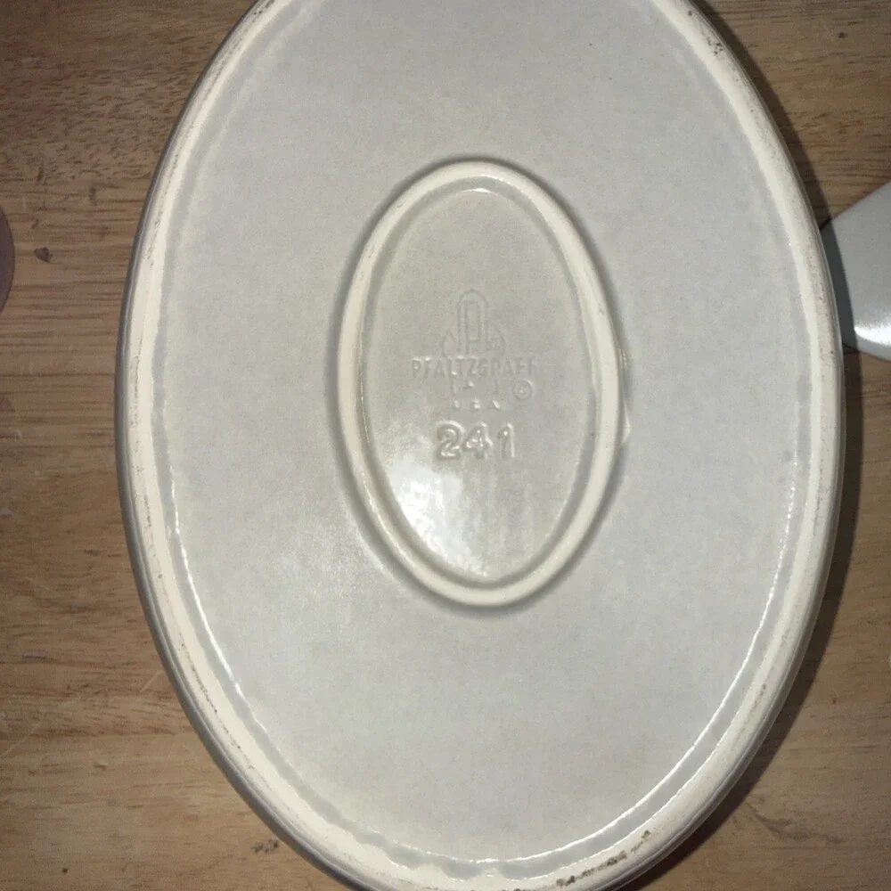 Pfaltzgraff Yorktowne Set Of Three‎ Bakeware #241-#265-#270 Dishes Blue Flowers